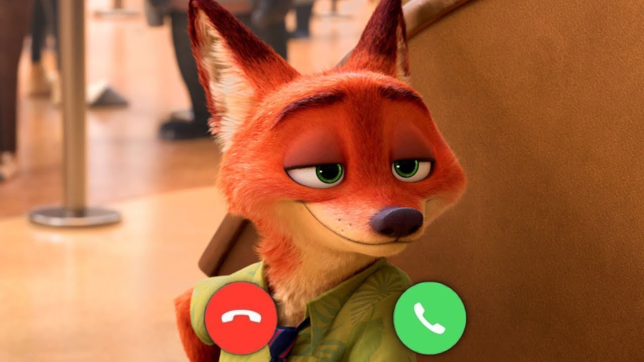 Incoming call from Nick Wilde Fox | Zootopia