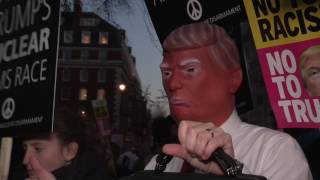 Anti-Trump protest hits London | CNBC International