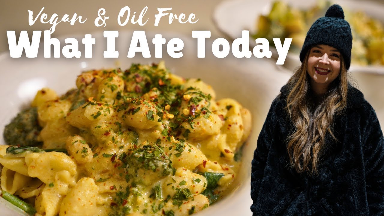 🥣Vegan What I Ate Today | Cozy recipes, WFPB & Oil-Free!