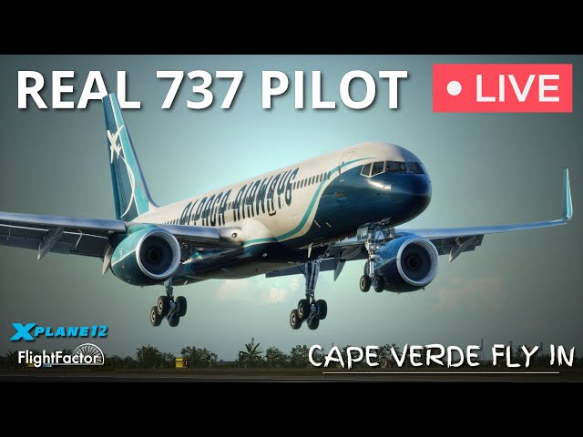 FlightFactor 757-200 flown by Real 737 Pilot | Dakar – Cape Verde