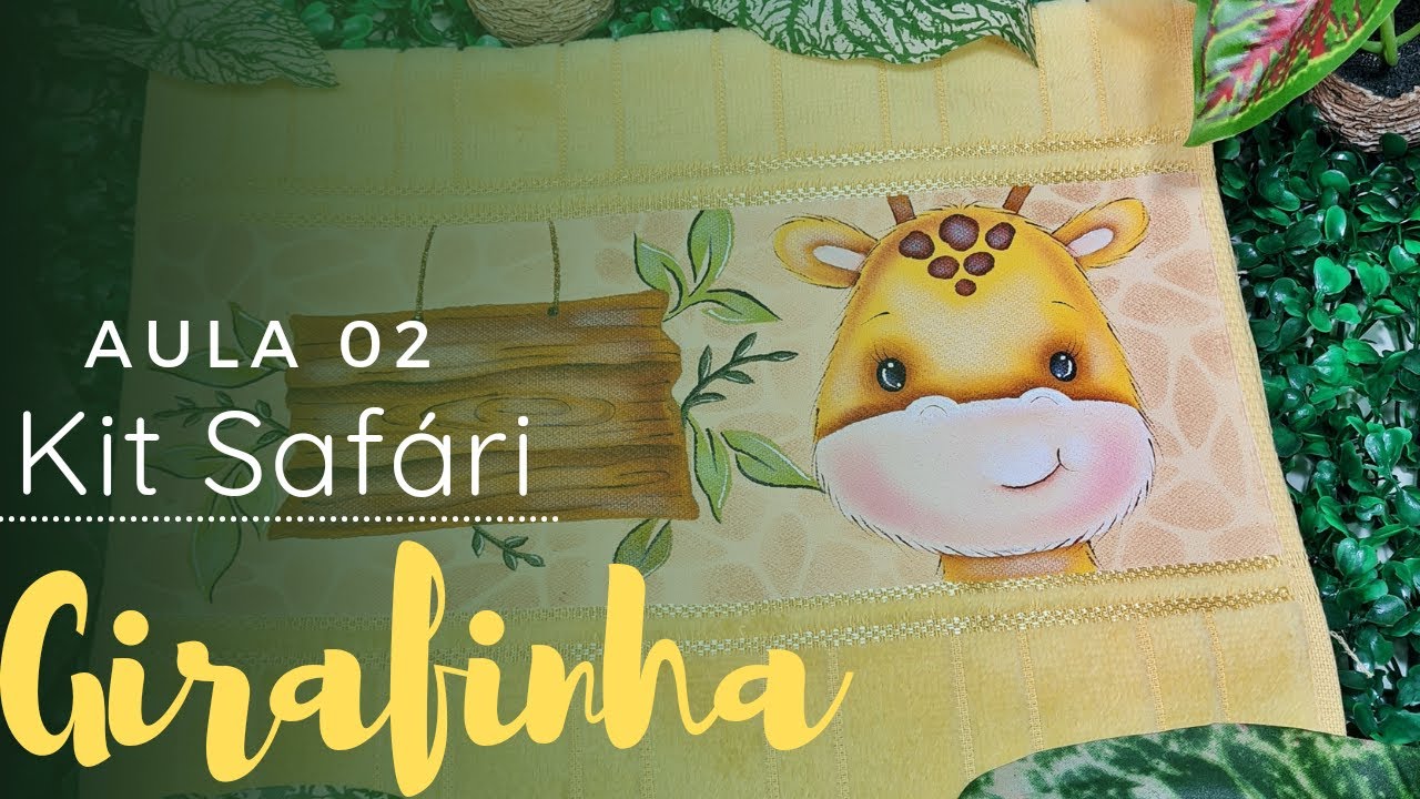 #33 AULA 02 - SAFÁRI | COMO PINTAR GIRAFINHA
