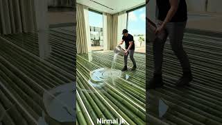 This floor transforms when the light turns on