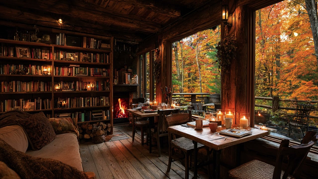 Fall Asleep in 3 Minutes - Cozy Autumn Piano & Rain Sounds