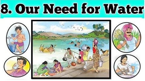 Our need for water | std 3 | lesson 8 | EVS | English Medium |Maharashtra State Board