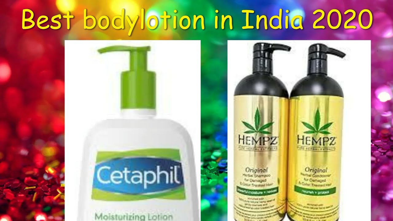 Best body lotion in India 2020 YouTube