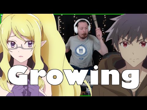 Growing - Yuusha, Yamemasu Ending | Drum Cover