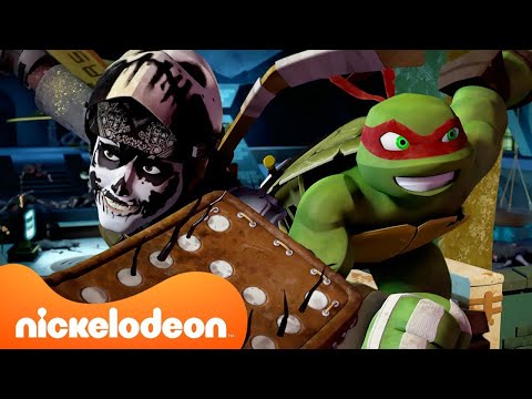 Черепашки-ниндзя | Топ-3 командных миссий Черепашек-ниндзя с Кейси Джонсом! | Nickelodeon Cyrillic