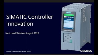 Innovations in SIMATIC Controllers