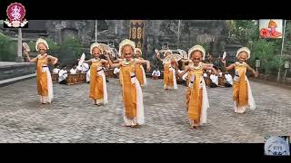 Pentas Tari Rejang Dedari di Pura Dalem Kahyangan Kedonganan bersama Pencipta Ibu Dayu Wimba