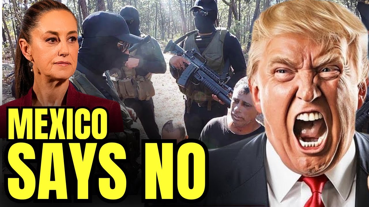 Mexican President REJECTS Trump's Offer to CRUSH Cartels | "Mexico Not For Sale"