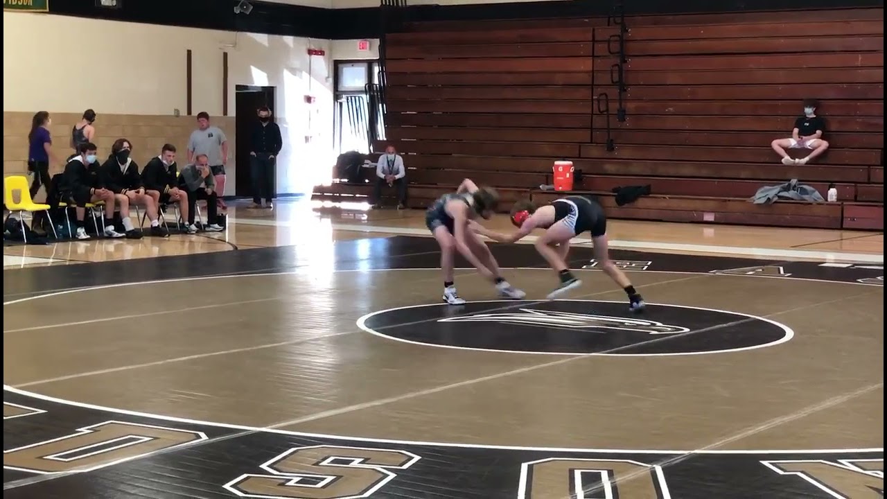 Levi K White 5-11-21 wrestling ND VARSITY vs East Davidson