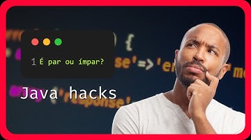Aprenda a detectar números pares e ímpares em Java | Java hacks ex 2