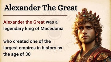 Alexander the Great | 🇬🇷 Learn English Through Story Level 2 | Graded Reader 🎧 