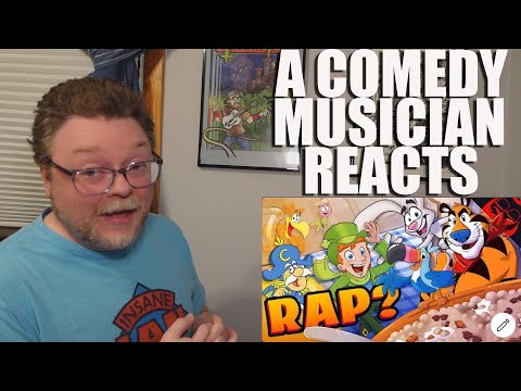 A Comedy Musician Reacts | UNLIKELY CYPHERS: CEREAL MASCOTS (Stupendium et al) [REACTION/ANALYSIS]