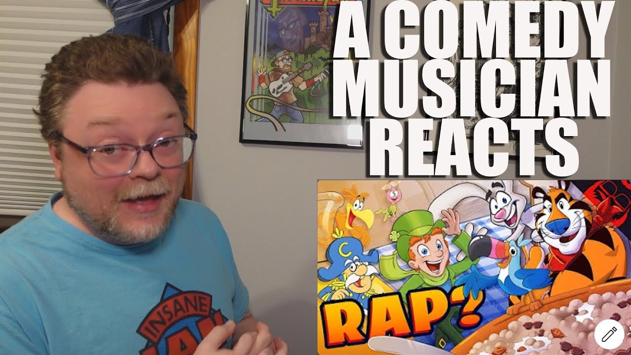 A Comedy Musician Reacts | UNLIKELY CYPHERS: CEREAL MASCOTS (Stupendium et al) [REACTION/ANALYSIS]