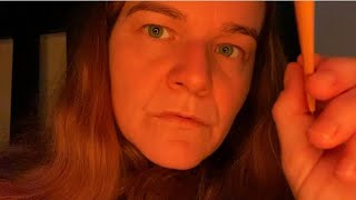 ASMR - Hair parting/fixing your middle part 