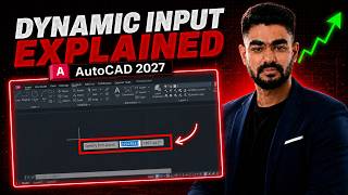 AutoCAD Beginner Course | Dynamic Input Explained AutoCAD Tutorial