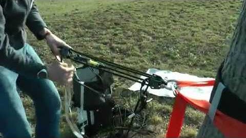 Landcruising Slackline Kit Ninja Part 2 - Setup of 70m longline