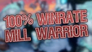 Trump Mastered Mill Warrior From A 40% To A 100% Win Rate