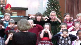 Emily's Kindergarten Christmas Program 12-21-2010