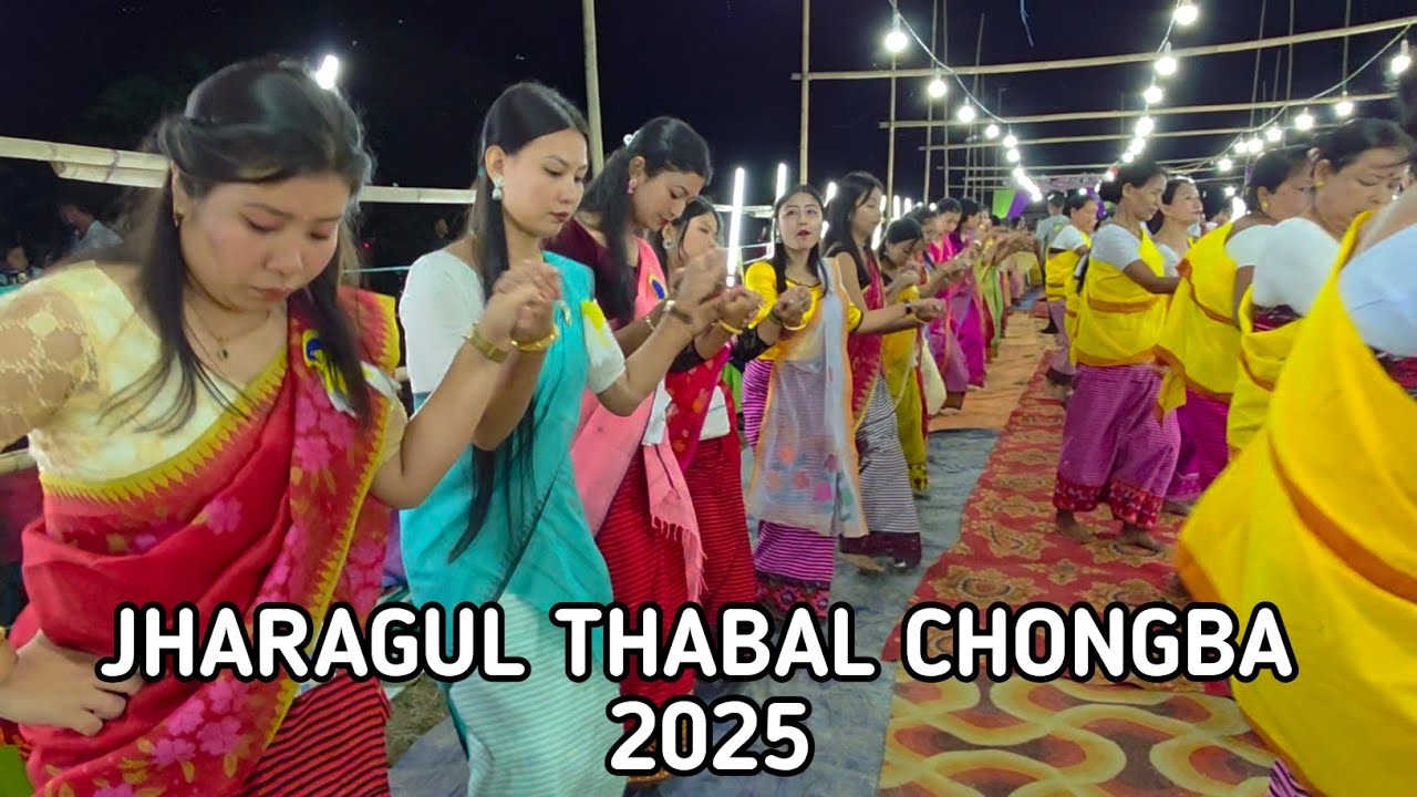 Jharagul Thabal Chongba 2025 ll Cachar Leichal ll Cachar Thabal ll