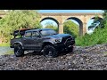 Toyota Tacoma; Element RC Enduro KNIGHTRUNNER Trail Truck, nowe opony, new tires, part 2