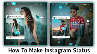 Instagram Status Editing - 2020  - Instagram Edits - Screen Effect - Instagram Status Kaise Banaye