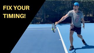 One Handed Backhand Timing - Most Important Part?