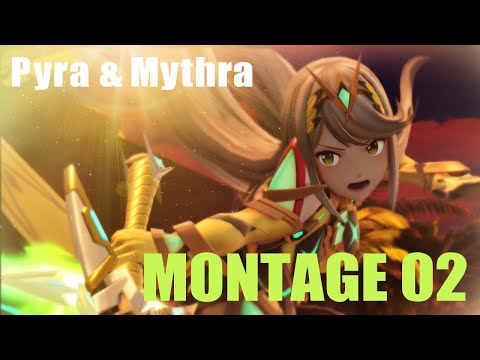 【SSBU】ホムラ&ヒカリ撃墜集2-Pyra&Mythra MONTAGE 2