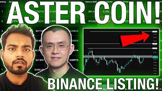 🔥ASTER COIN BINANCE LISTING! ASTER DEX CRYPTO TOKEN PRICE PREDICTION & ANALYSIS HINDI | ASTER Token