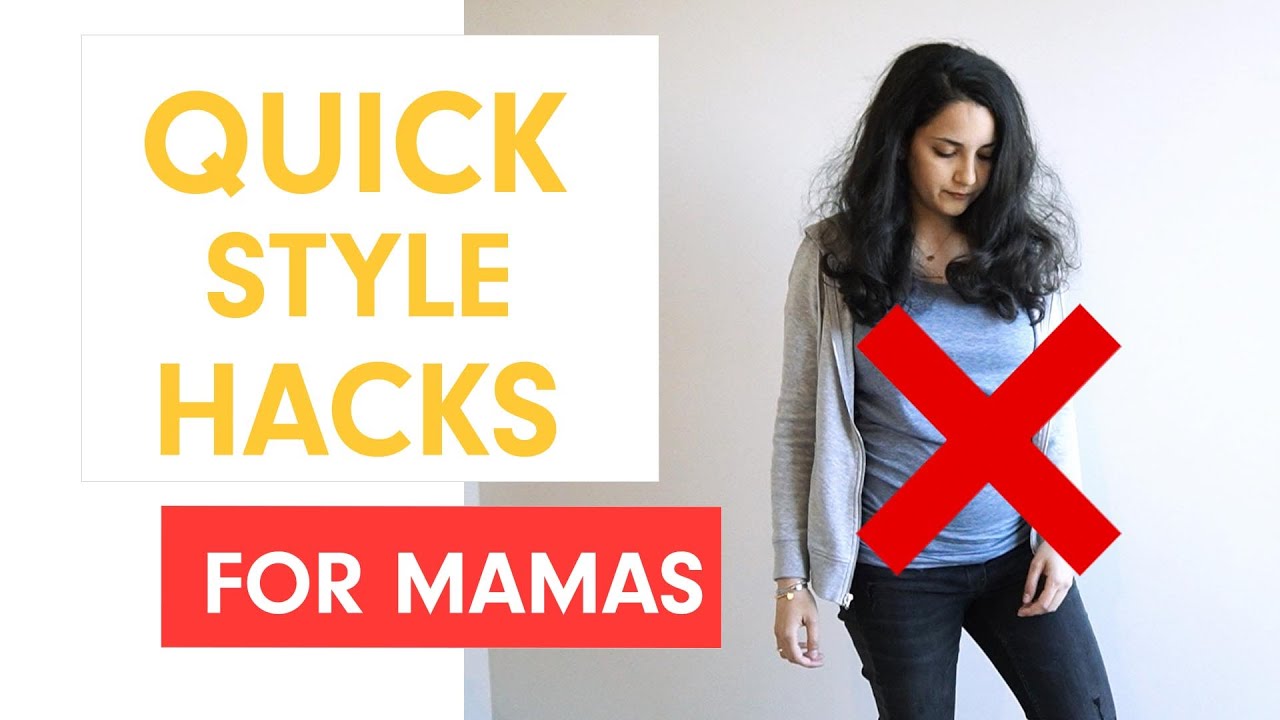 OUTFITS & HAIRSTYLES FOR MOMS | HOW TO LOOK PUT TOGETHER AS A BUSY MOM