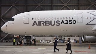 エアバス、最新鋭機Ａ３５０フライト＝日航が１９年から最大５６機導入