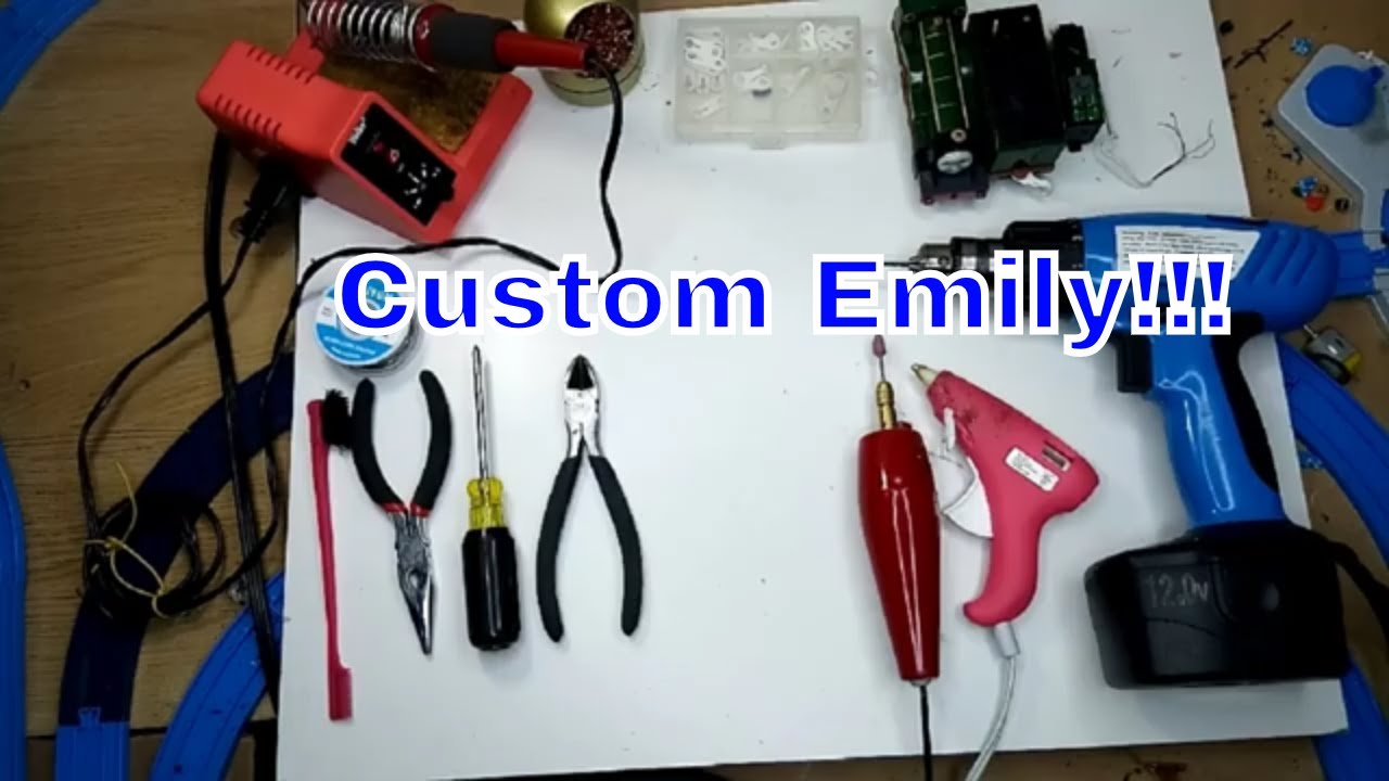 Thomas and Friends Trackmaster Custom Motorized Emily