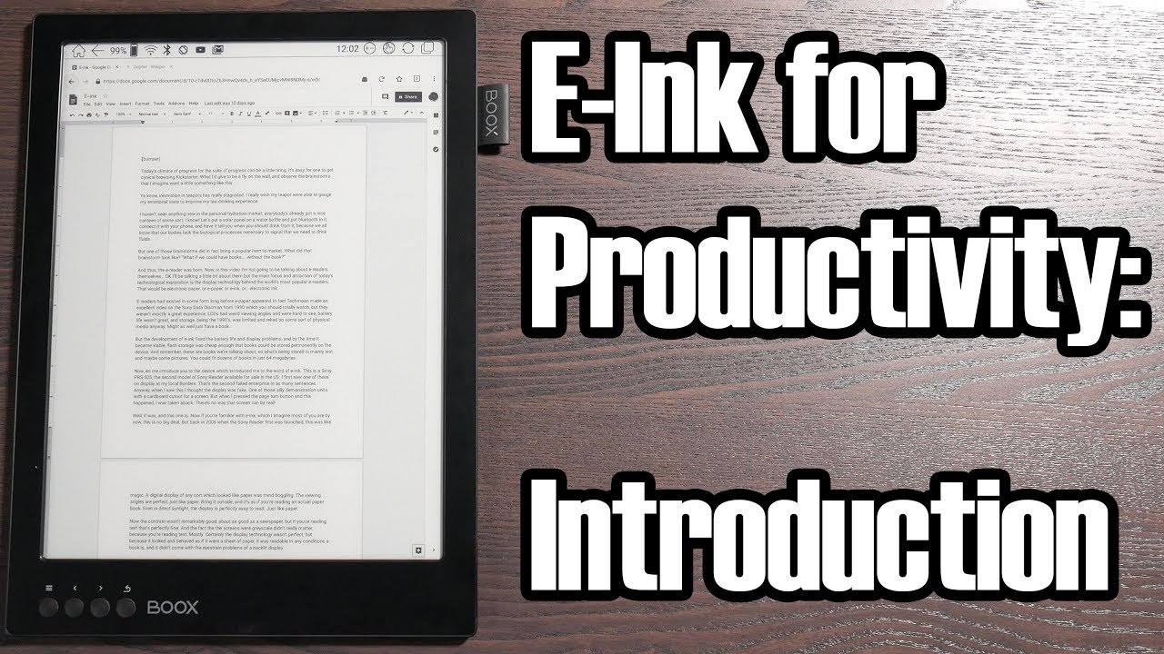 Embracing the Digital Revolution with E Ink Tablets: A Review of Kloudnote