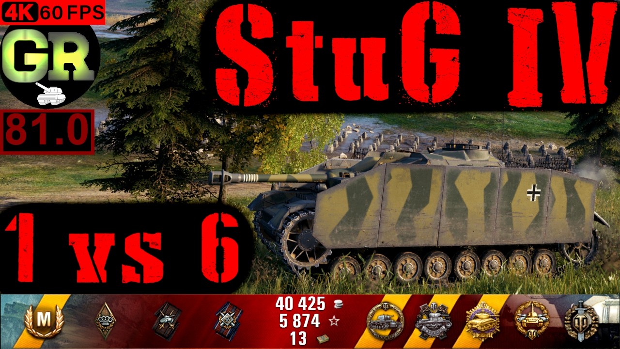 World of Tanks StuG IV WoT Replay - 10 Kills 2K DMG(Patch 1.4.0)