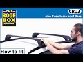 CRUZ Airo Fuse black roof Bars - How to fit