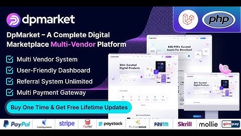 DpMarket Email Configuration– A Complete Digital Marketplace Multi-Vendor Platform Laravel Script