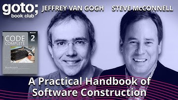 Code Complete (Teaser) • Steve McConnell & Jeffrey van Gogh • GOTO 2023
