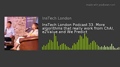 InsTech London Podcast 33. More algorithms that re...