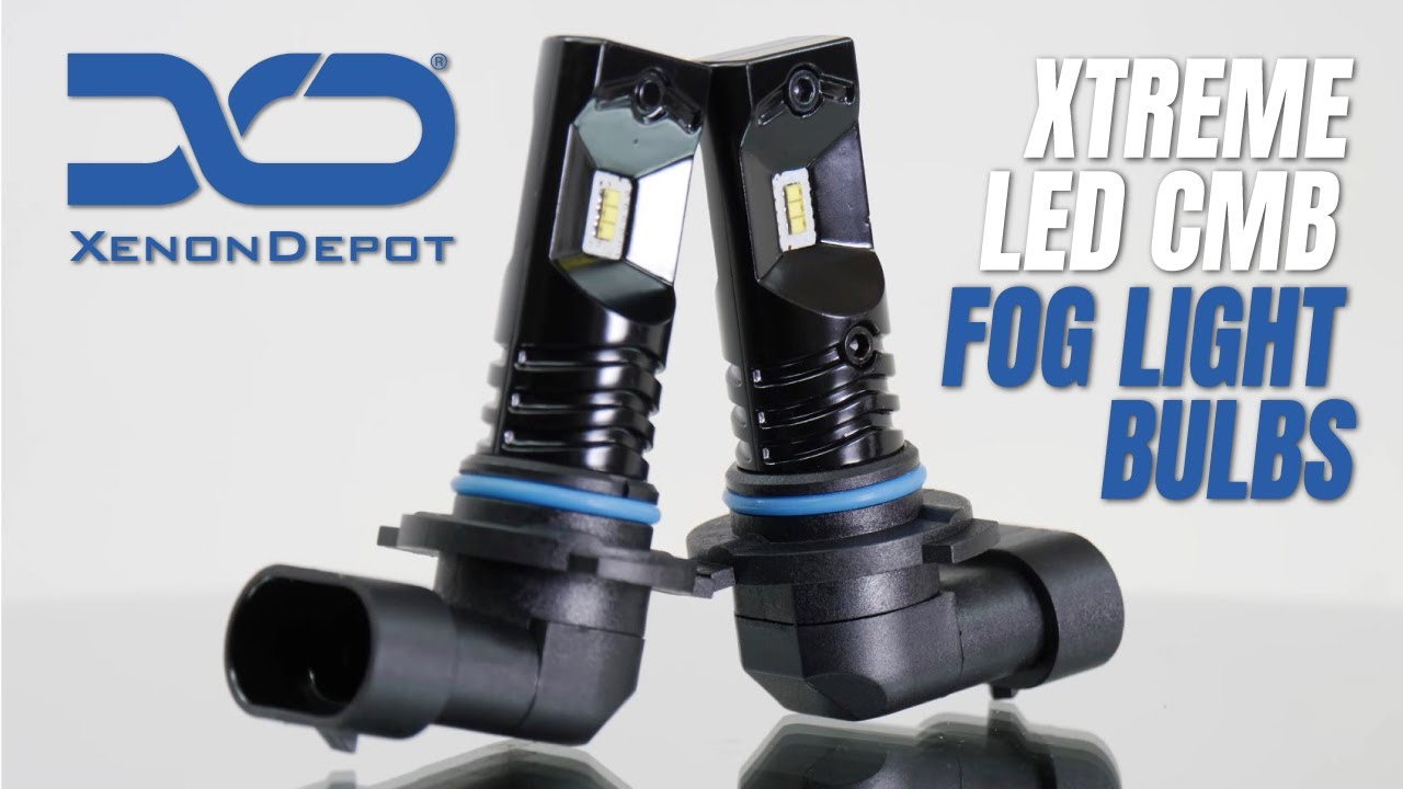 Xtreme LED CMB Fog Light Bulbs by Xenon Depot - Crisp White LED