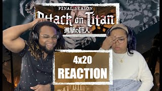 Attack on Titan - 4x20 - Memories of the Future - REACTION