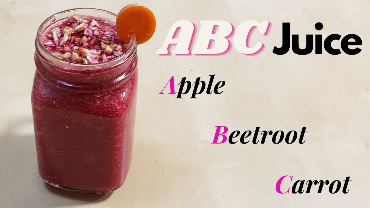 ABC Juice for Healthy & Glowing Skin Morning Detox Drink Smoothie