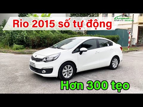 Kia Rio 2015 số tự động 1.4 AT nhập khẩu Hàn Quốc - Xe đẹp không lỗi máy số zin -Gọi em 0855.966.966