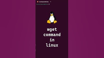 Hoe gebruik je de wget-opdracht in Linux? | Linux-opdrachten #shorts #linux
