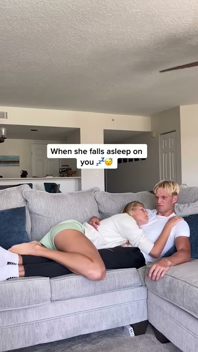 Thoughts guys have when girls fall asleep on them 🤣 #shorts