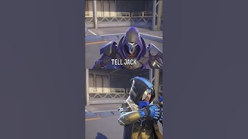 Reaper and Ana interaction - Overwatch 2