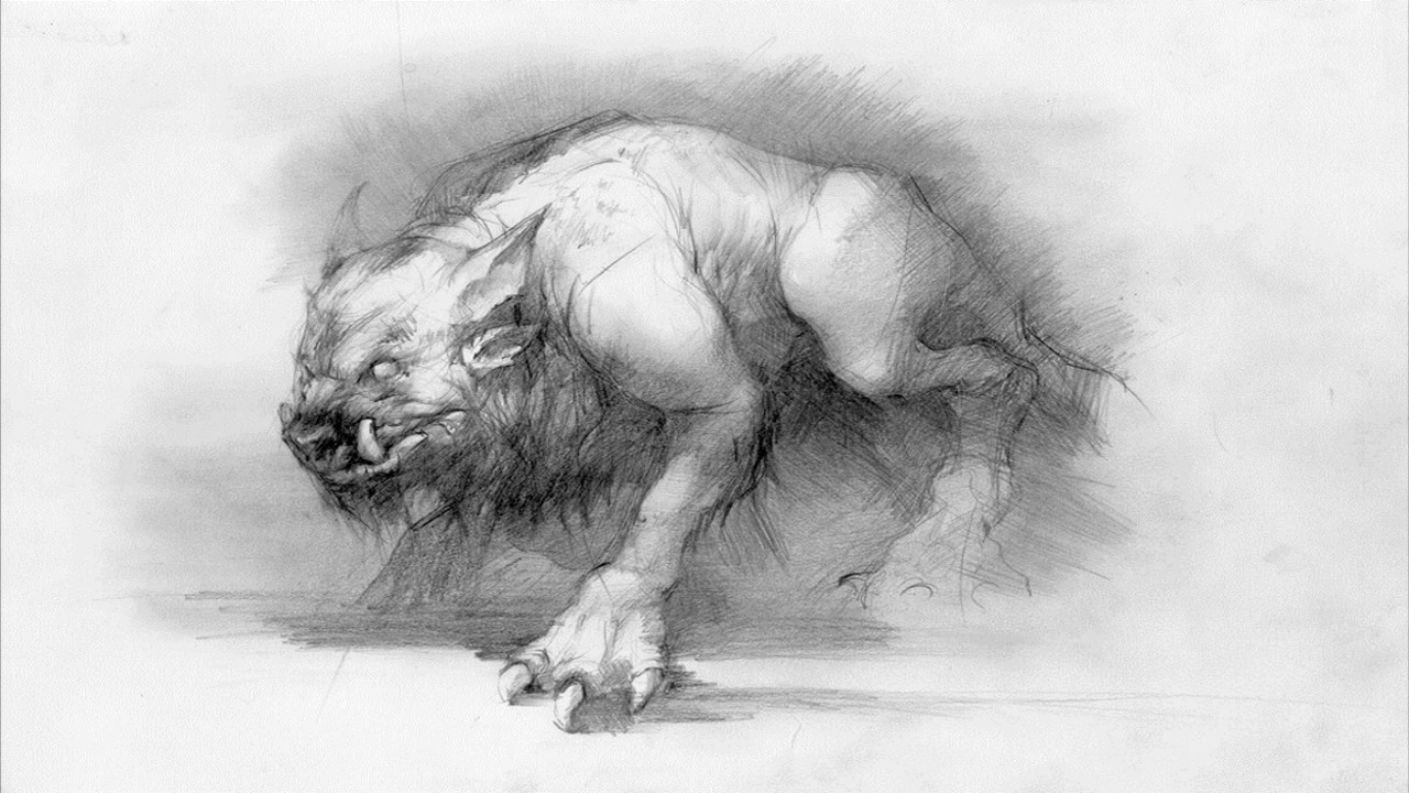 Мутанты сталкер рисунки карандашом