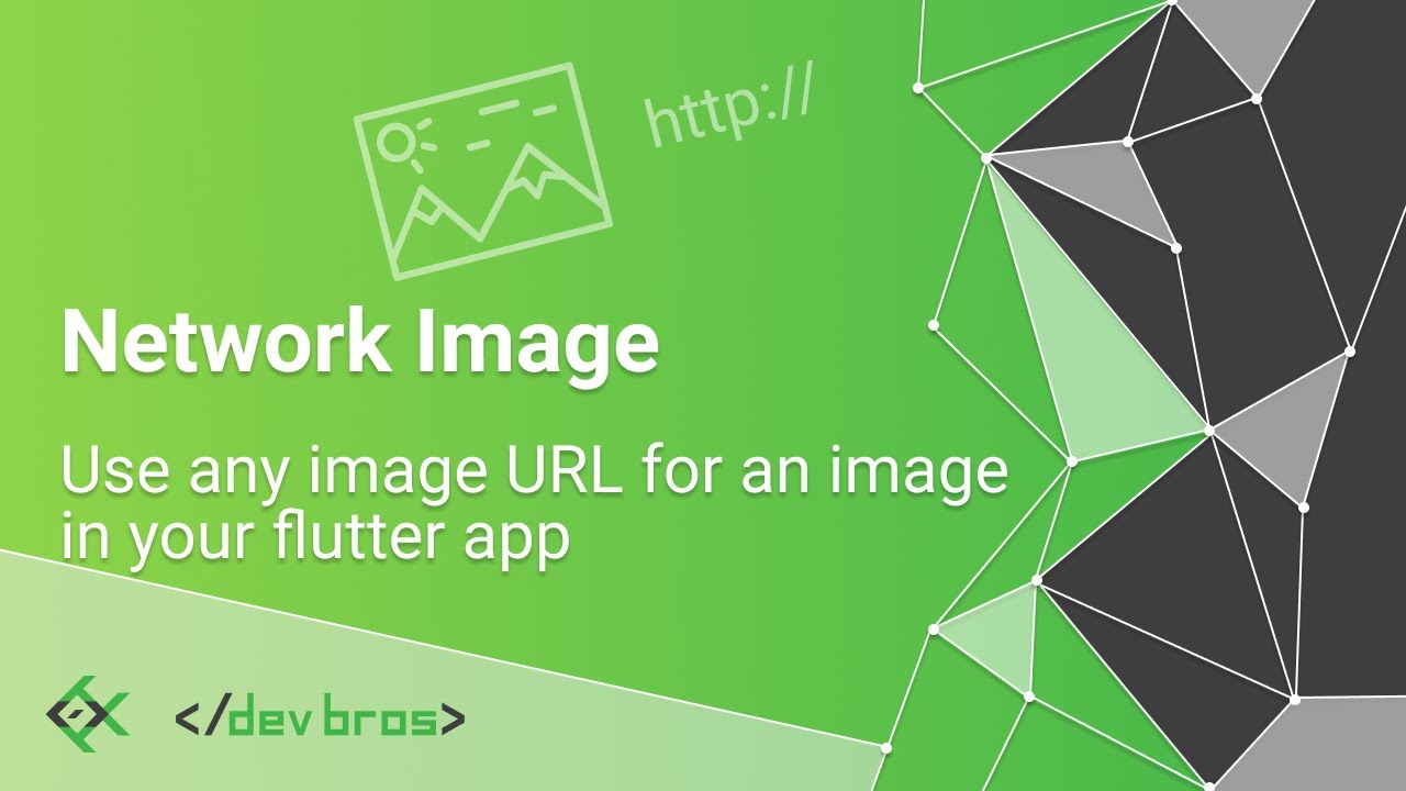 Use any image URL for an image in your flutter app - YouTube