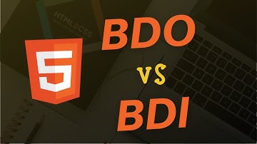 Difference Between BDO and BDI Tag in HTML 5 | HTML 5 Tutorial in Hindi | #8