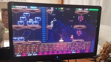 The text layers are transforming in the game ASCIIDENT